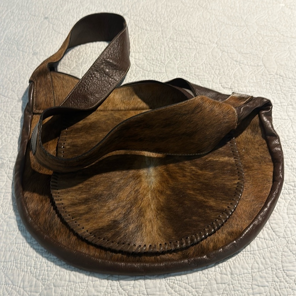 NWOT Genuine Leather and Cowhide purse